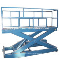 High quality !! electric hydraulic scissor goods lift for warehouse with low price
